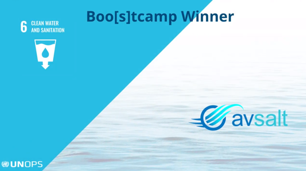 Avsalt UNOPS boostcamp winner